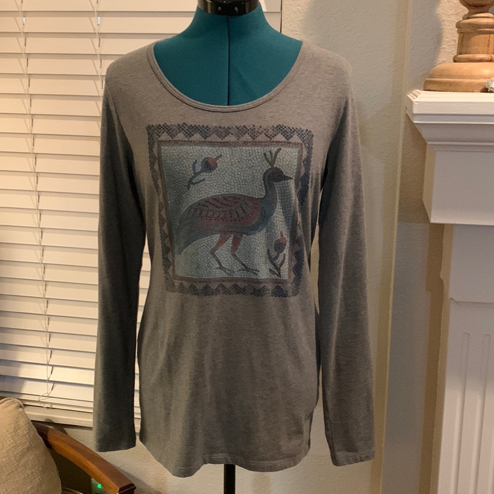 Peruvian Connection Cotton Peacock Top